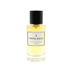 N°3 Cristal Rouge – parfumflacon op witte achtergrond