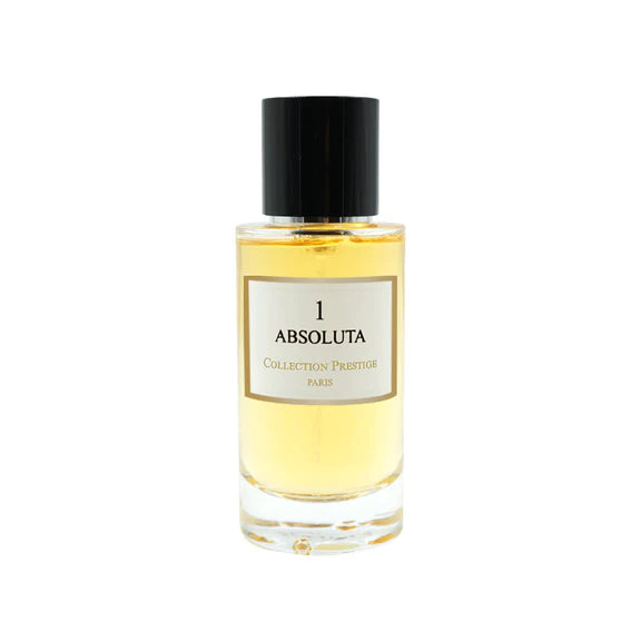N°1 Absoluta – parfumflacon op witte achtergrond