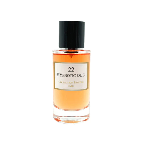 N°22 Hypnotic – parfumflacon op witte achtergrond